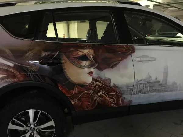 Авто и мото аэрография — Аэрография на авто и мото, работа №108