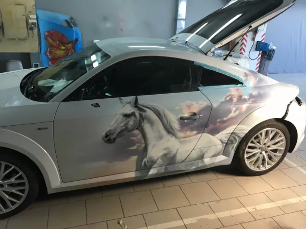 Авто и мото аэрография — Аэрография на авто и мото, работа №128
