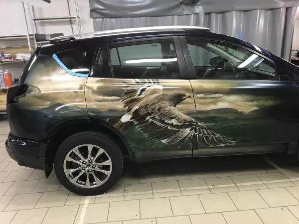 Авто и мото аэрография — Аэрография на авто и мото, работа №129