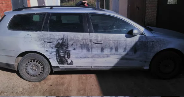 Авто и мото аэрография — Аэрография на авто и мото, работа №165