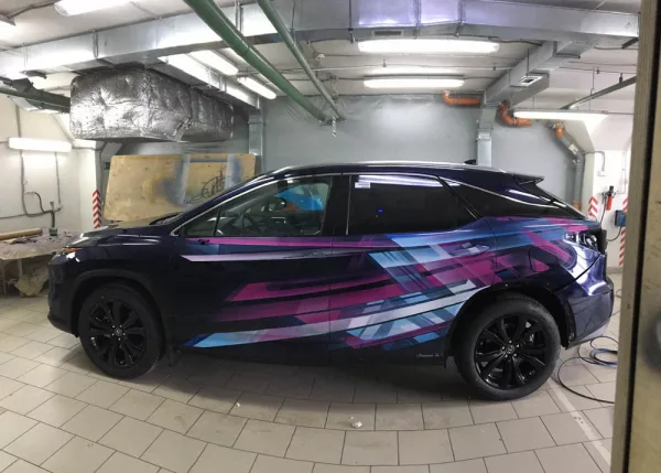 Авто и мото аэрография — Аэрография на авто и мото, работа №34
