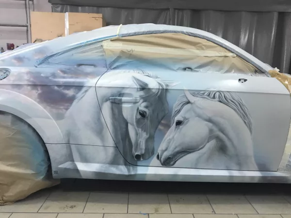 Авто и мото аэрография — Аэрография на авто и мото, работа №51