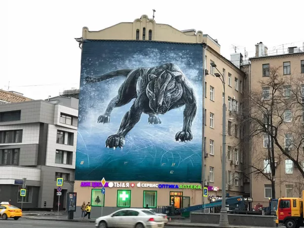 Роспись фасадов, работа №20