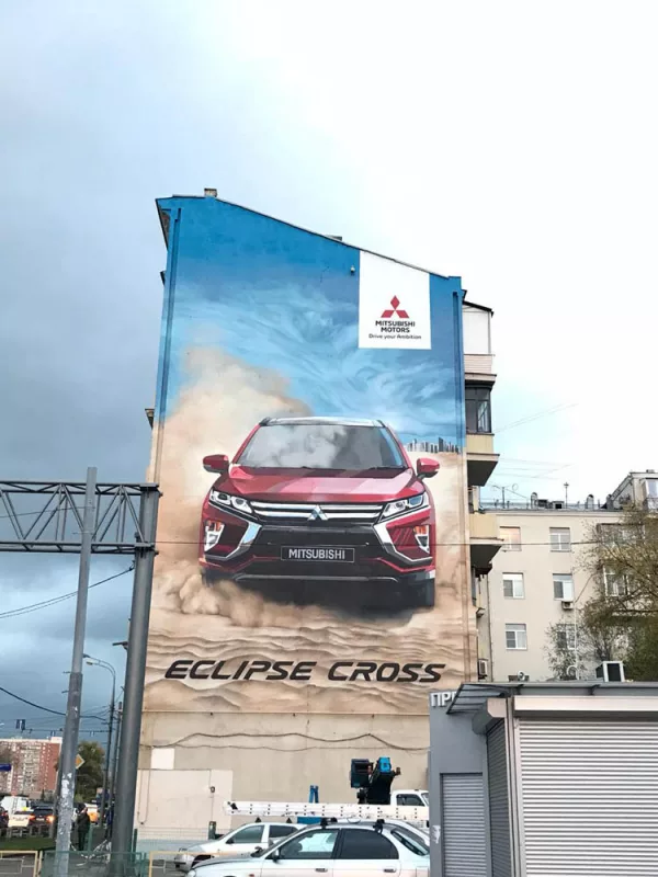 Роспись фасадов, работа №4